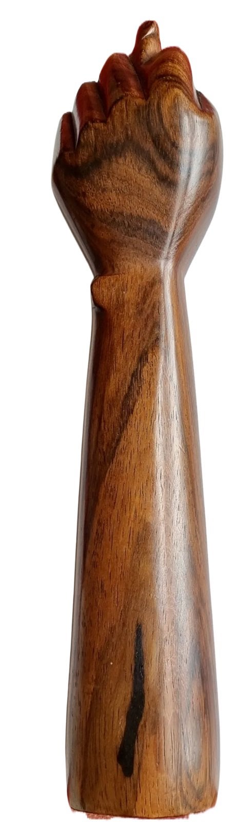 Vintage Braziliaanse Figa Sculptuur – Massief Jacaranda Hout, Overige onderwerpen, Houtsnijwerk, Ophalen of Verzenden, Handgemaakt