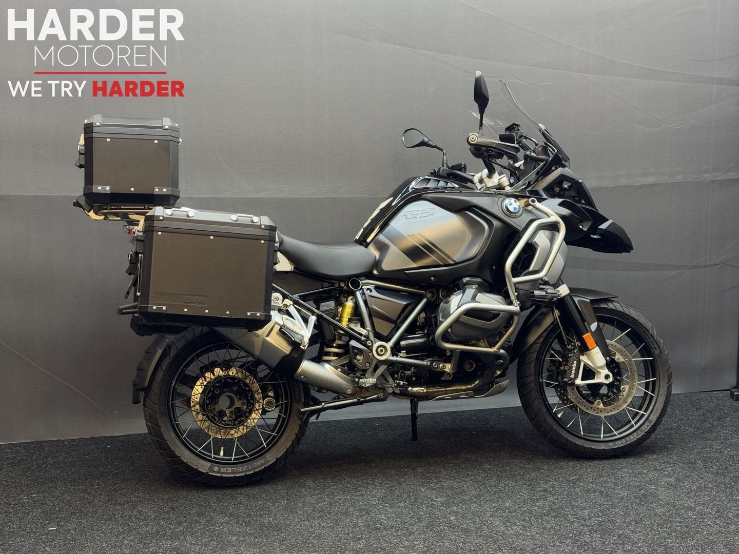 BMW R 1250 GS ADVENTURE TRIPLE BLACK/BOMVOL/GARANTIE, 2 cilinders, 1254 cc, Motorrijbewijs A, Bedrijf