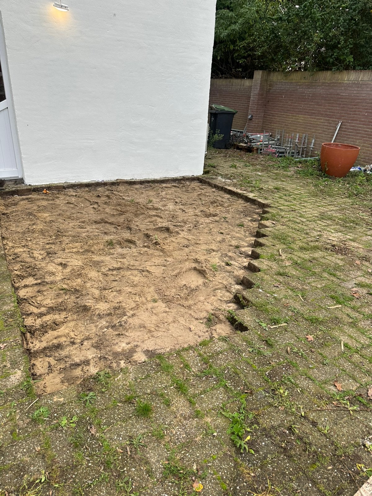 Stenen, beton tegels, gratis ophalen, Ophalen of Verzenden, Zo goed als nieuw