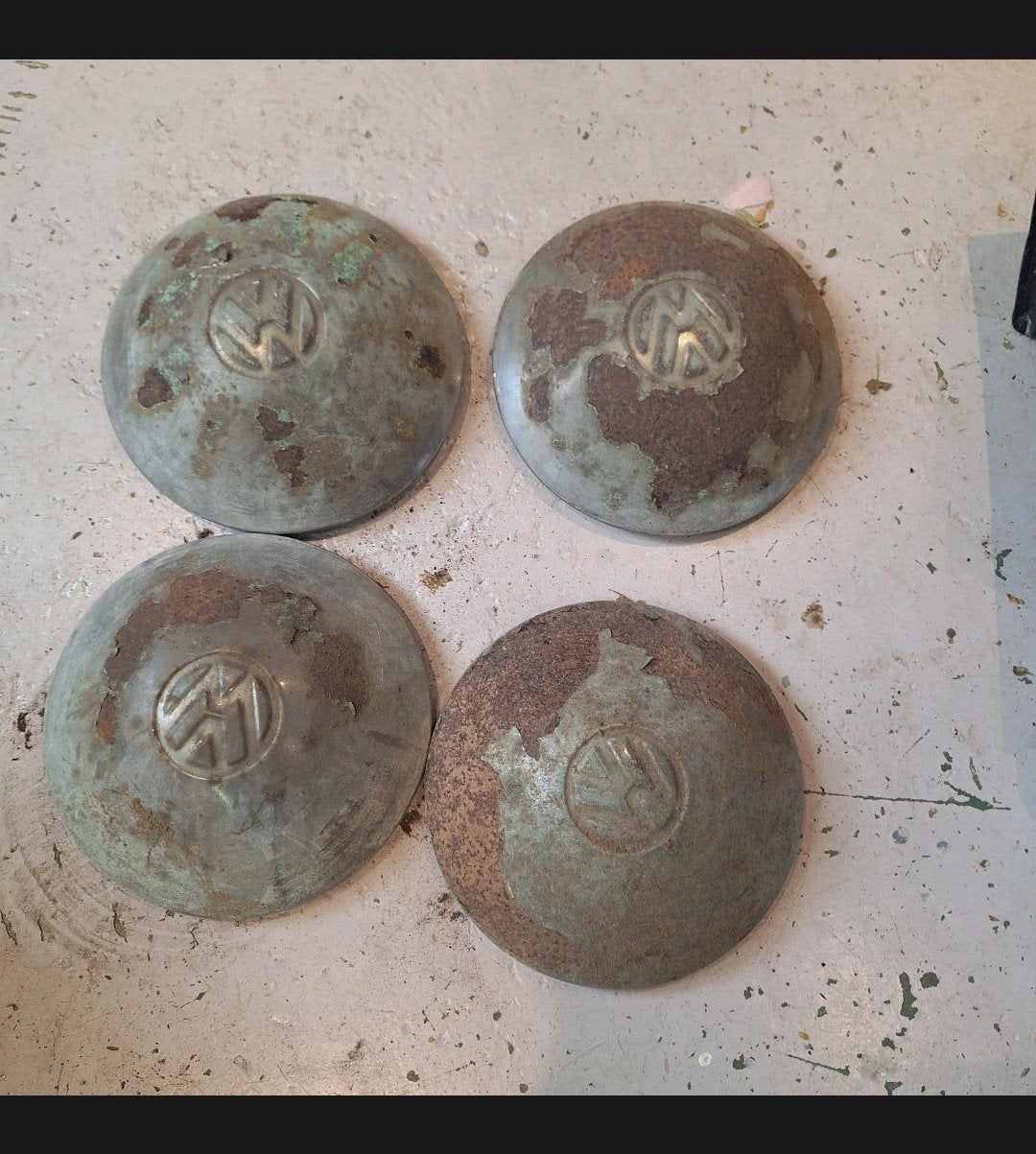set wieldoppen volkswagen, Ophalen of Verzenden