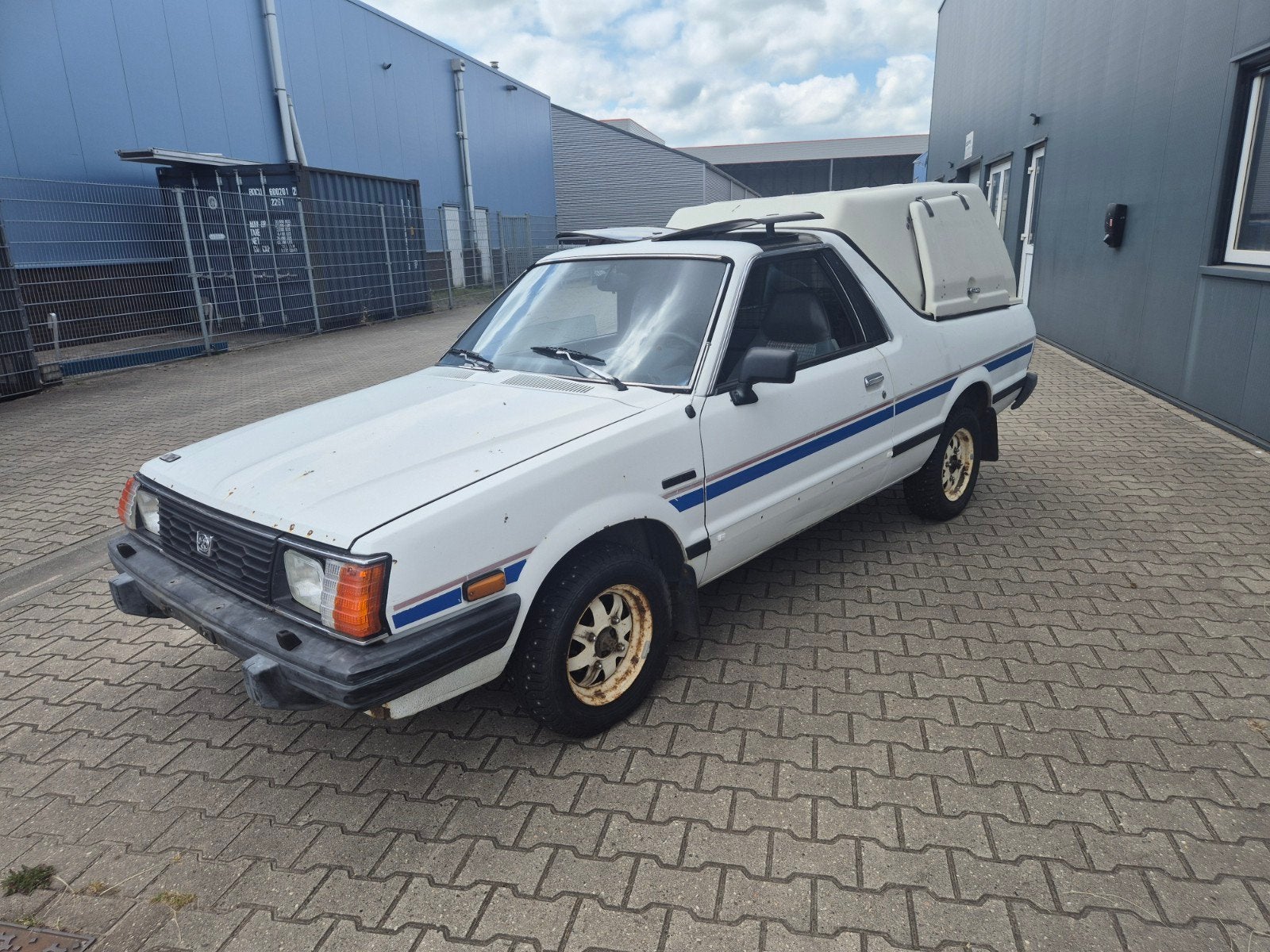 Subaru Brat 1.8 4x4 pick up Targa roof, Bedrijf, Handgeschakeld, Vierwielaandrijving, SUV of Terreinwagen