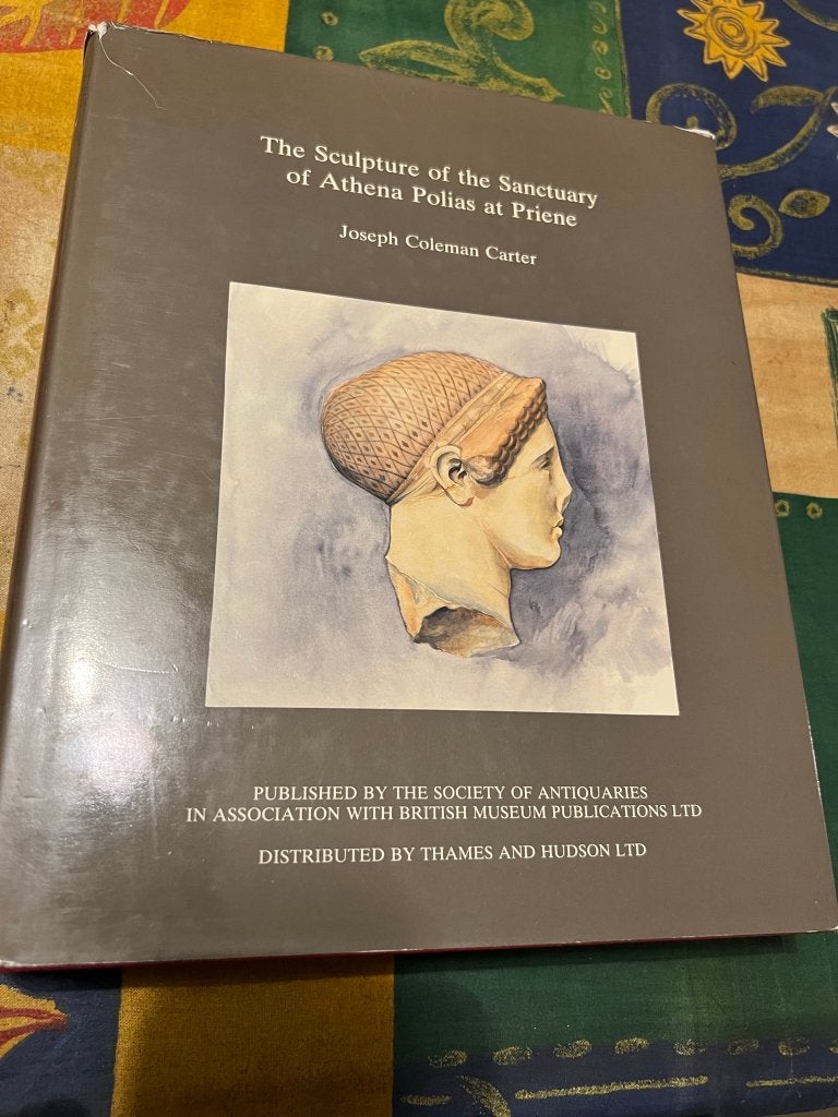 The Sculpture of the Sanctuary of Athena Polias at Priene -, Ophalen of Verzenden, Zo goed als nieuw, Jospeph Coleman Carter, Overige onderwerpen