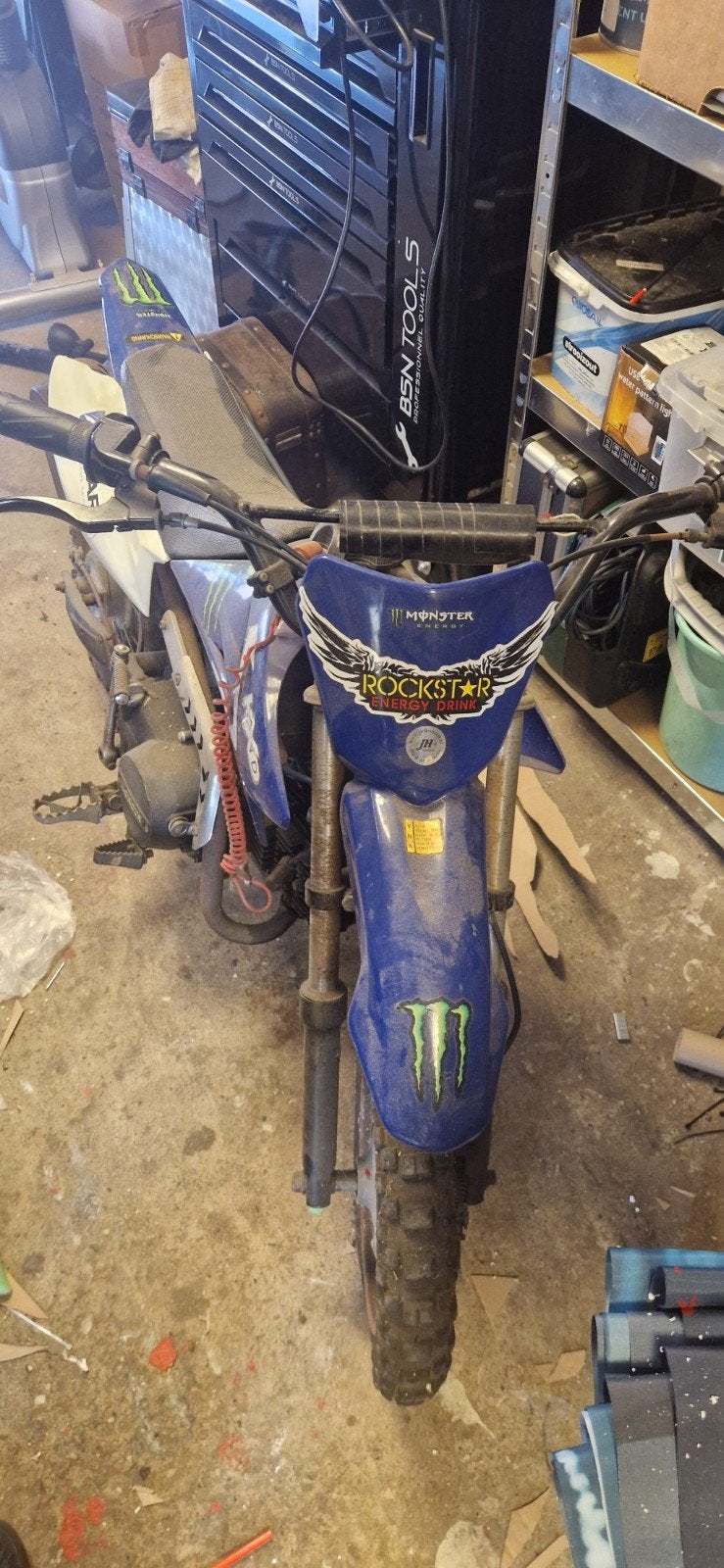 Loncin Pitbike/Dirtbike 110/125cc met versnelling, Ophalen, Gebruikt, Pitbike, Loncin
