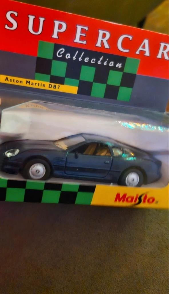 Aston Martin DB7 Maisto - Nieuw in doosje, Ophalen of Verzenden, Nieuw, Auto, Maisto