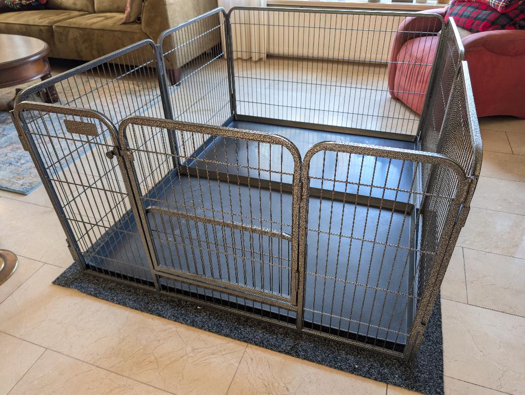 Woonkamer honden/puppyren, Dieren en Toebehoren, Hondenhokken, Ophalen, Hondenkennel, 110 cm of meer, 65 tot 100 cm