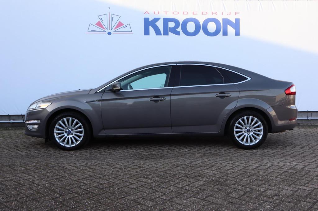 Ford Mondeo 1.6 EcoBoost Lease Titanium I Zeer nette Staat, Auto's, Gebruikt, Zwart, 4 cilinders, Bedrijf