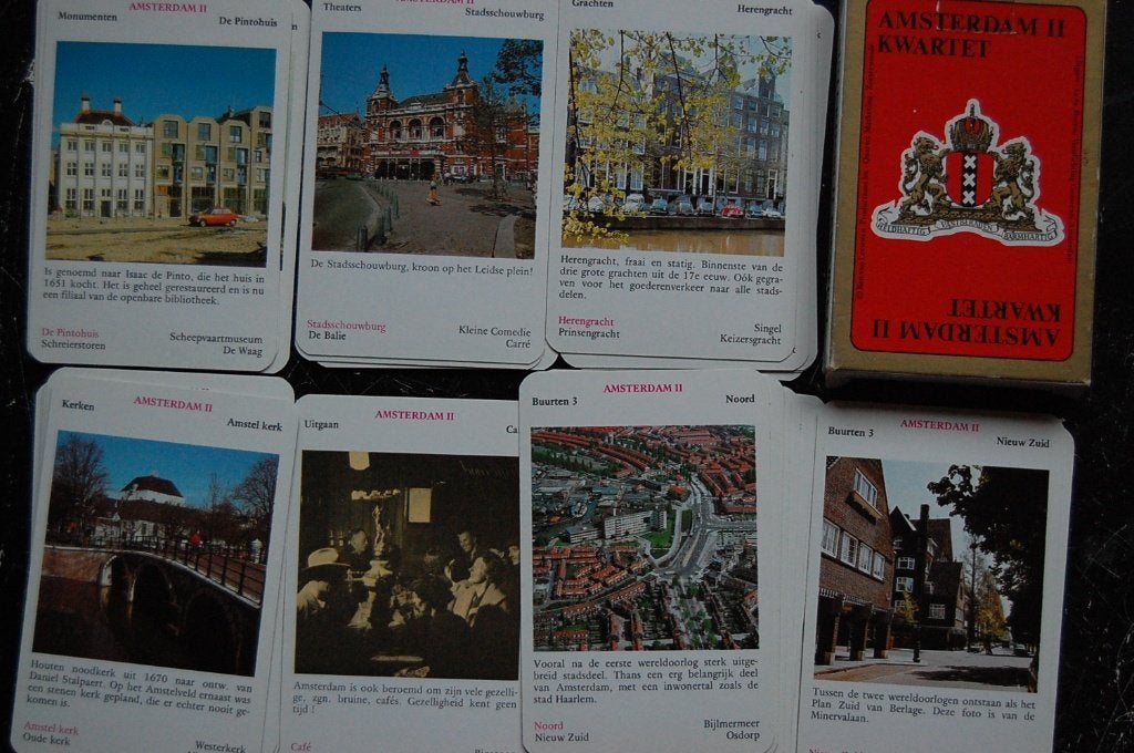 Kwartetspel Amsterdam II, Ophalen of Verzenden, Gebruikt, Kwartet(ten)