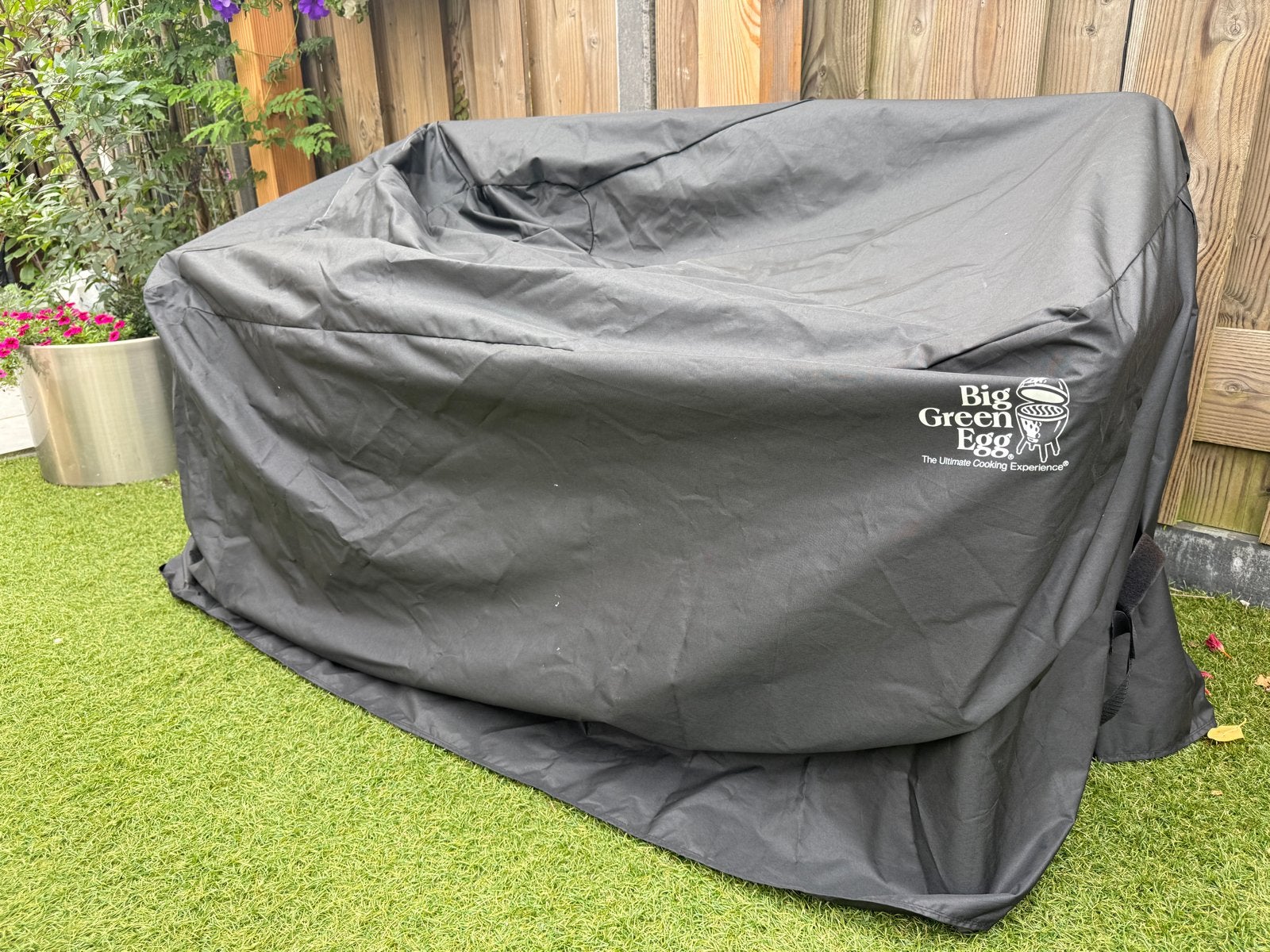 Big Green Egg cover, Ophalen of Verzenden, Gebruikt