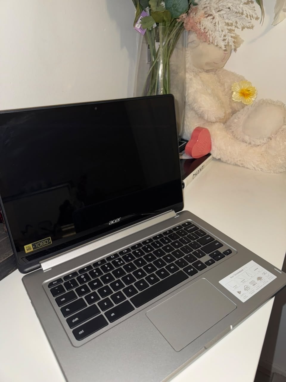 Acer Chromebook R 13 - Zo goed als nieuw, Qwerty, 13 inch, Minder dan 2 Ghz, Met touchscreen