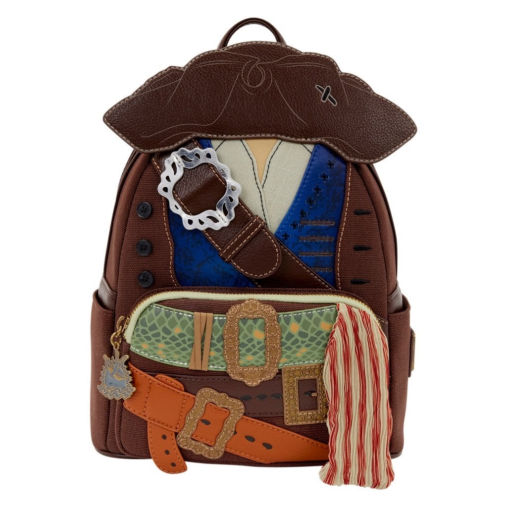 Loungefly Disney Jack Sparrow Cosplay Mini Backpack, Ophalen of Verzenden, Overige figuren, Nieuw, Tas, Koffer of Zak