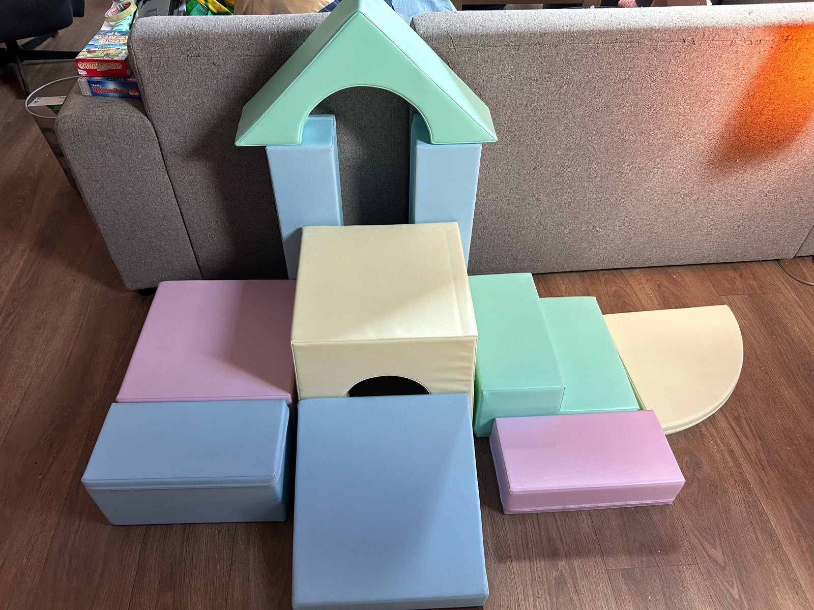 IGLU Soft Play Set - 10 foam blokken/speelkussens, Ophalen, Zo goed als nieuw, Overige typen
