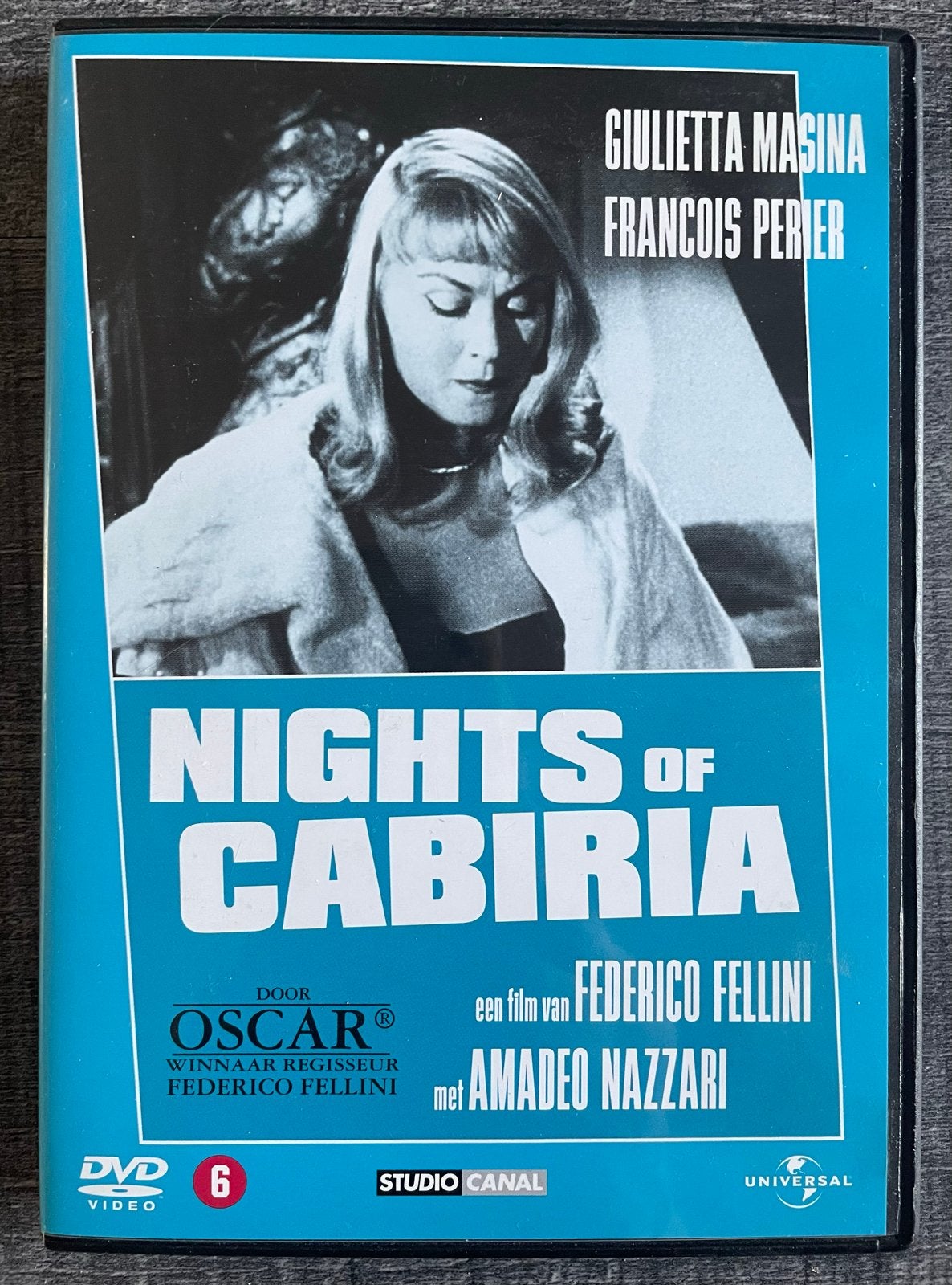 DVD Nights Of Cabiria Le Notti Di Cabiria * Federico Fellini, Cd's en Dvd's, Dvd's | Filmhuis, Drama, Nederlands, Zo goed als nieuw