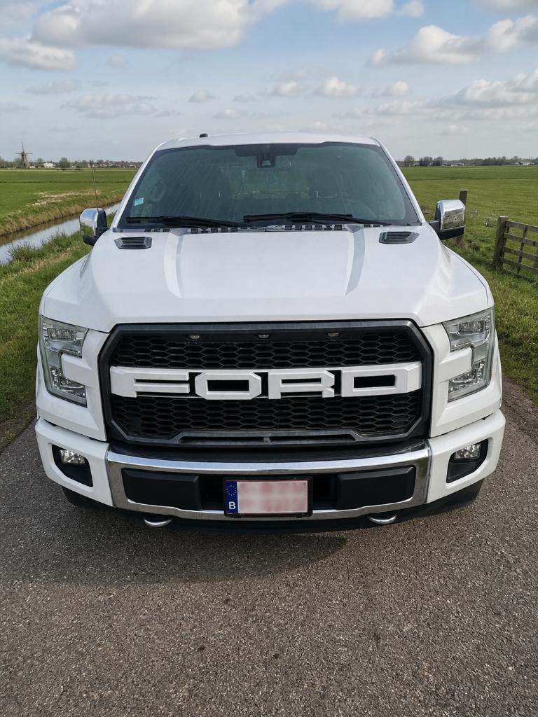Ford F-150 Platinum 3.5 V6 EcoBoost, LPG 200 Liter, Auto's, F-150, Wit, Leder, Bedrijf