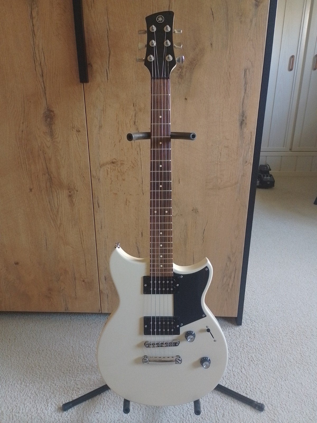 Yamaha Revstar RS320 elektrische gitaar, wit, Muziek en Instrumenten, Ophalen, Zo goed als nieuw, Solid body, Overige merken