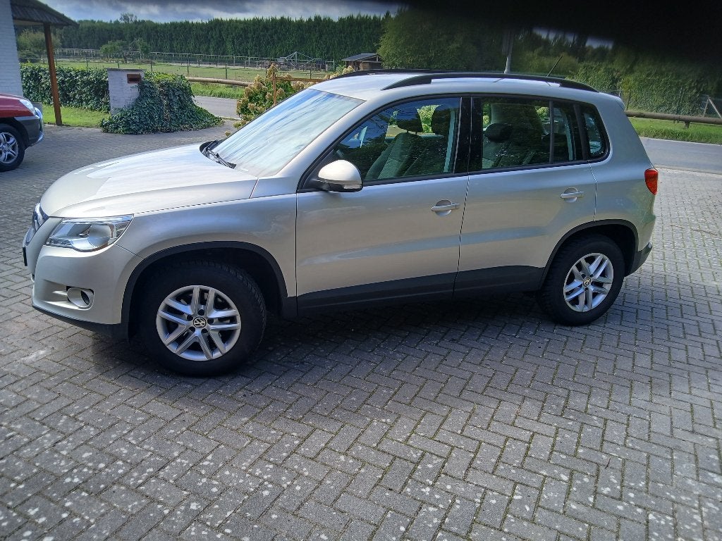 Volkswagen Tiguan 1.4 TSI 110KW 2010 Grijs, Voorwielaandrijving, Zwart, 4 cilinders, Origineel Nederlands