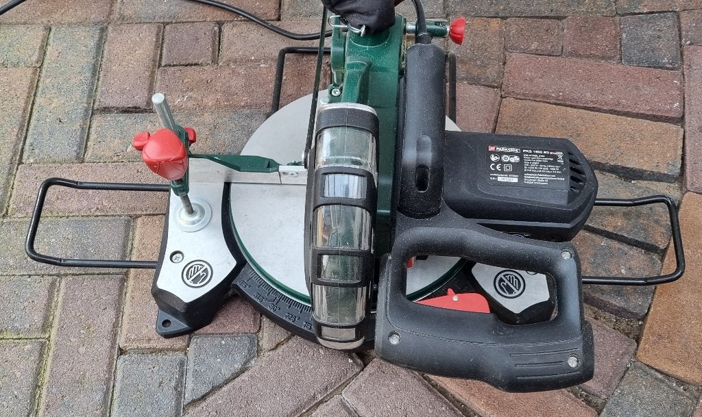 Parkside Afkortzaag, Ophalen, Gebruikt, Parkside, Afkortzaag