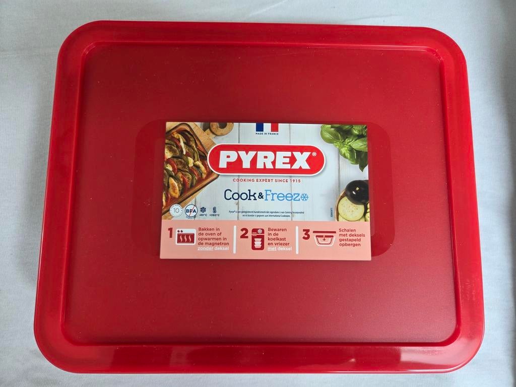Pyrex multi bewaarschalen ovenschalen - 4 stuks, Ophalen of Verzenden, Nieuw, Glas, Overige merken