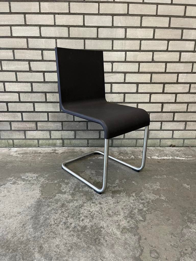 4x Vitra .05 Maarten van Severen, Huis en Inrichting, Stoelen, Gebruikt, Eén, Kunststof, Zwart, Ophalen