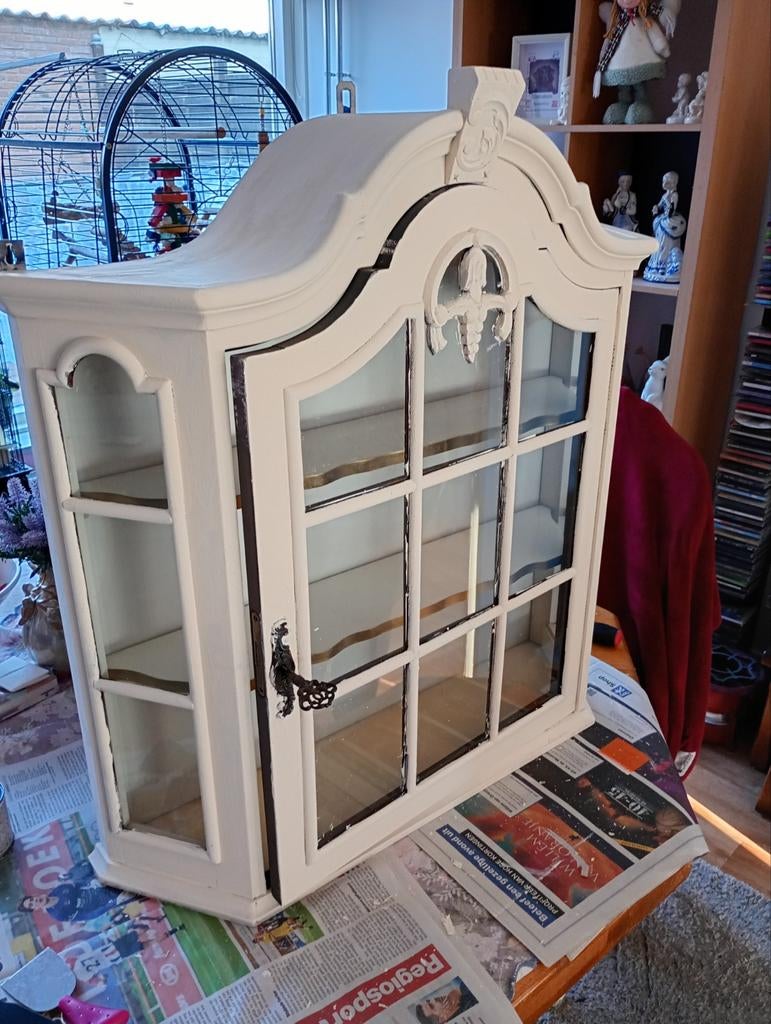 Hang vitrinekastje, Huis en Inrichting, Kasten | Vitrinekasten, Ophalen, Minder dan 25 cm, 50 tot 100 cm, Minder dan 100 cm