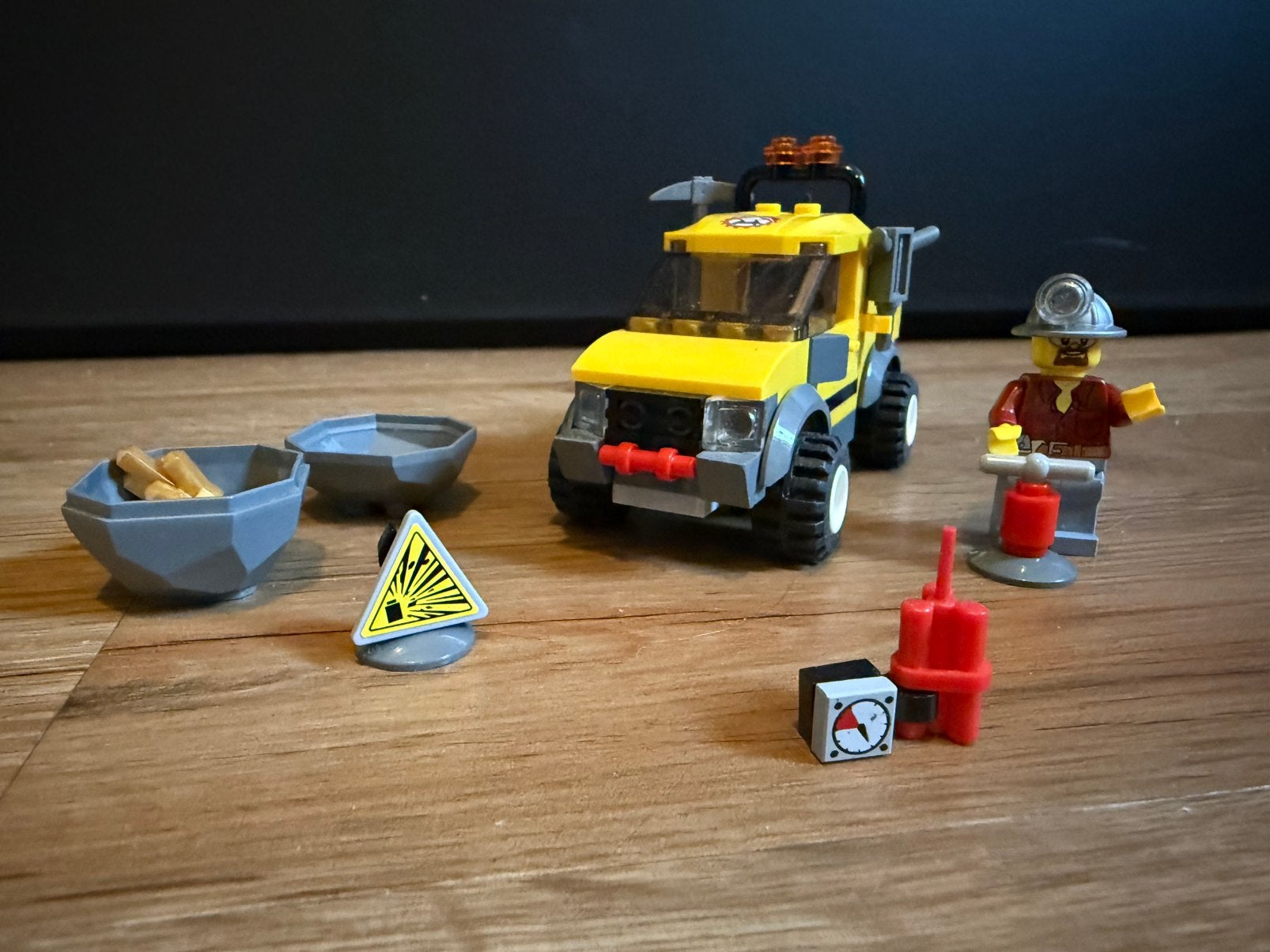 Lego City Mijnbouw 4x4 4200, Ophalen of Verzenden, Zo goed als nieuw