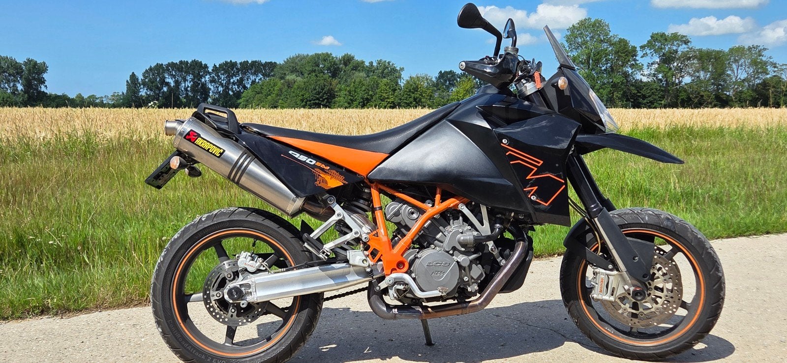 KTM 950 SM Supermoto - Krachtig en Sportief, Motoren, Motoren | KTM, 2 cilinders, Occasion, Motorrijbewijs A, Handgeschakeld