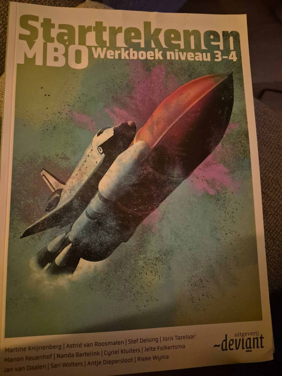 Startrekenen MBO Werkboek niveau 3-4, Overige vakken, Ophalen of Verzenden, Zo goed als nieuw, Martine Knijnenberg