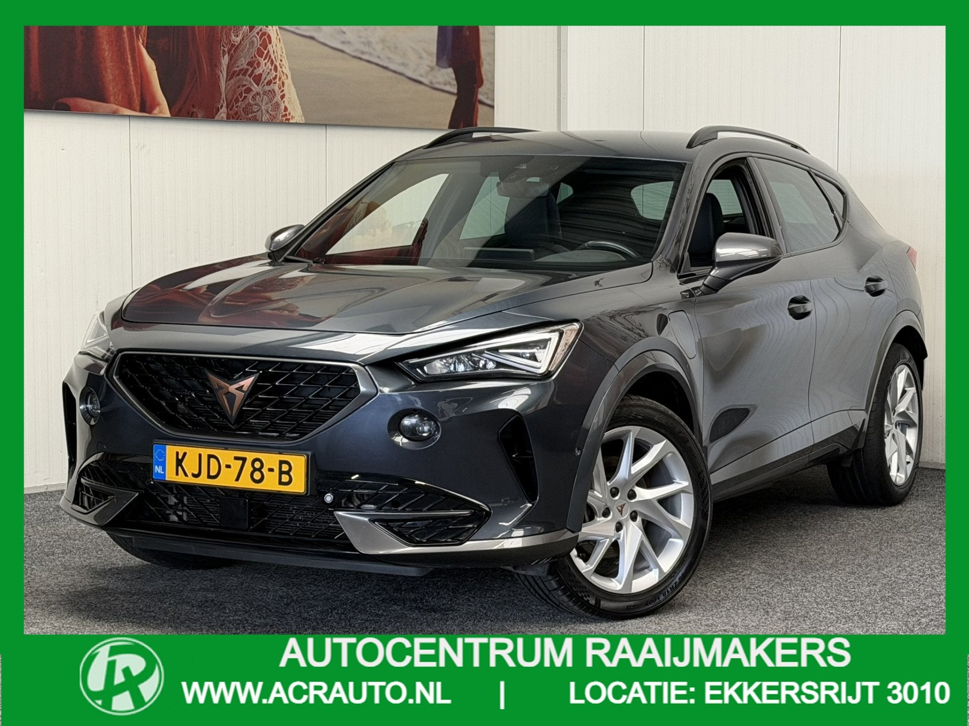 CUPRA Formentor 1.4 e-HYBRID BUSINESS NAVIGATIE ADAPTIVE CRU, Auto's, Cupra, Adaptive Cruise Control, Gebruikt, Zwart, 4 cilinders