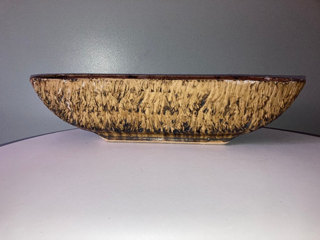 Vintag Agu Reuver keramiek schaal/jardinière cactusbak, Antiek en Kunst, Ophalen of Verzenden