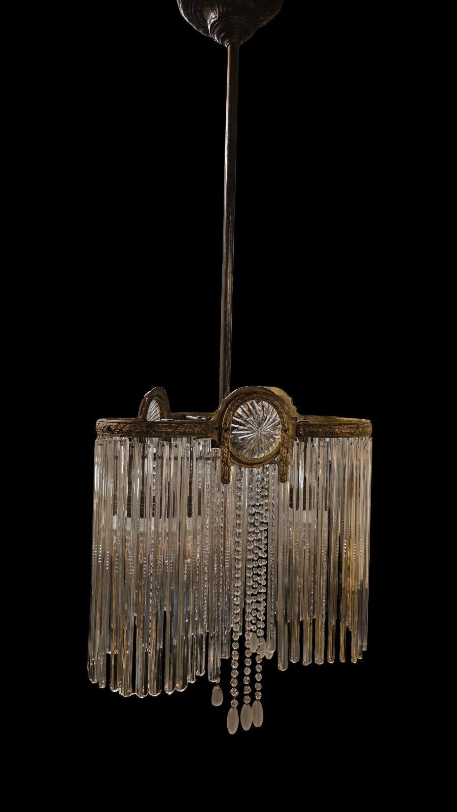 Antieke Franse Louis XVI hanglamp