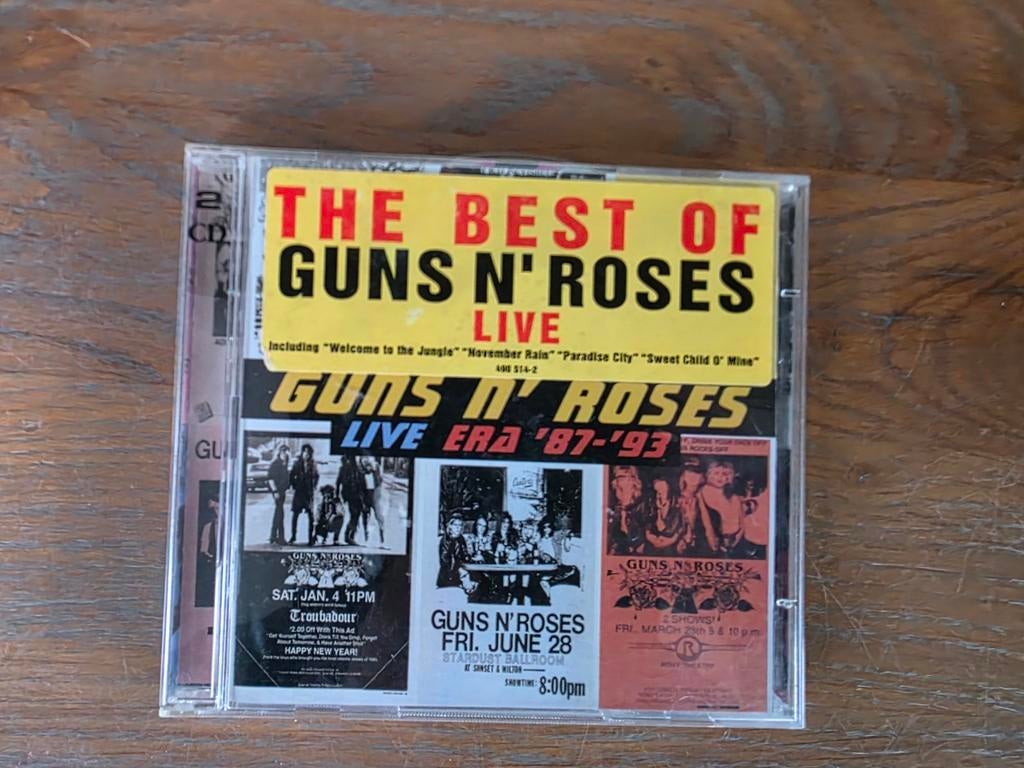 Guns N' Roses - The Best Of Live (2 CD), Ophalen of Verzenden
