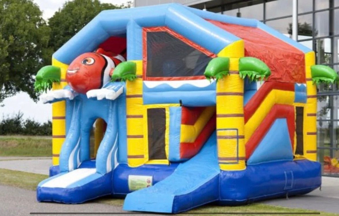 Springkussen multyplay Nemo overdekt te huur, Ophalen, Overige