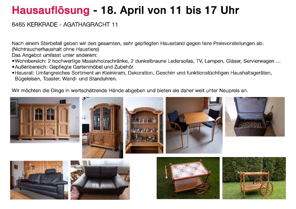 huishoudelijke opruiming, Ophalen