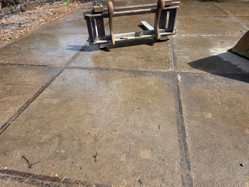 Betonplaten stelconplaten gebruikt, Tuin en Terras, Tegels en Klinkers, Ophalen of Verzenden, Gebruikt, Beton, Overige typen