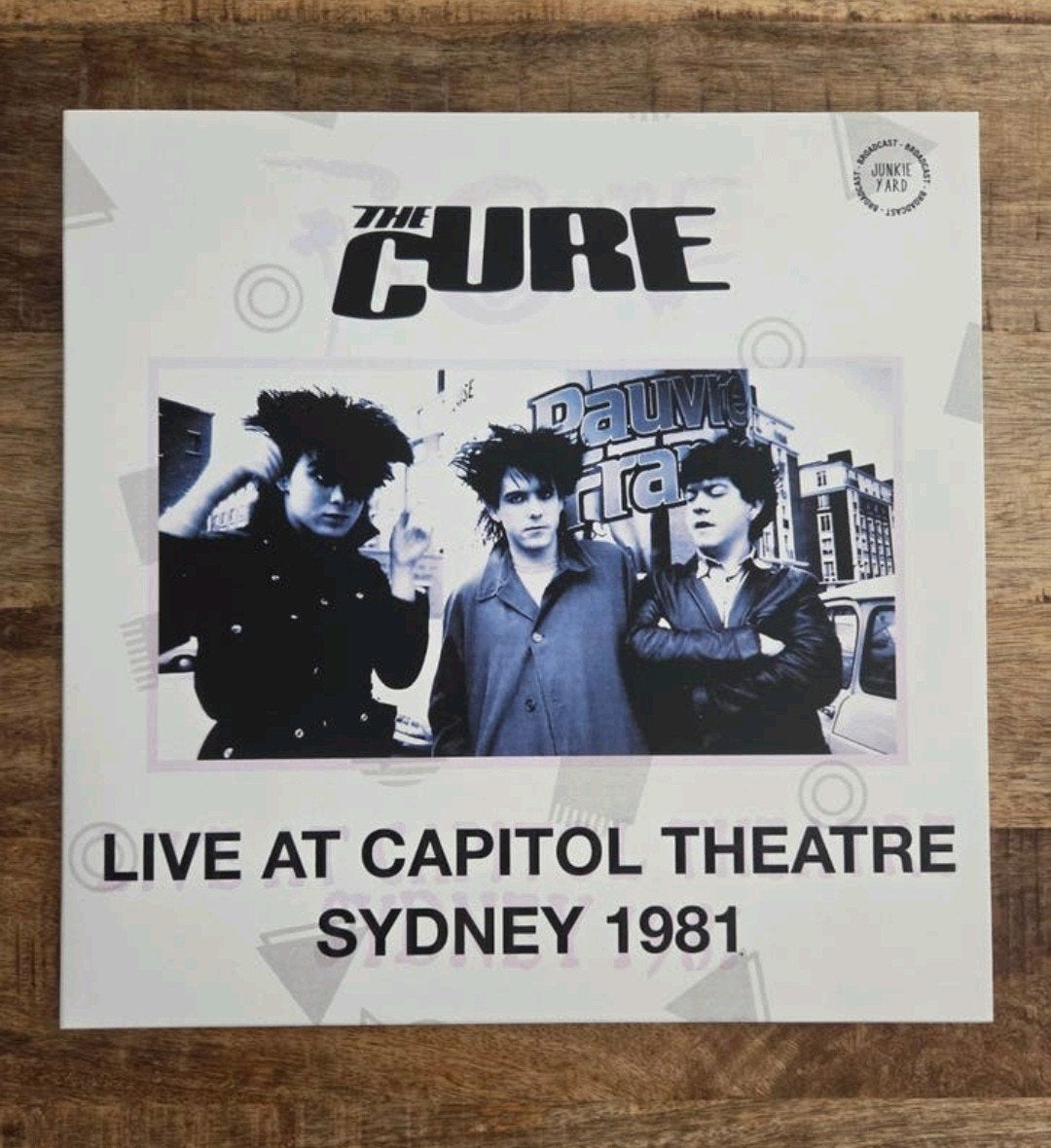 Lp the cure live at capitol theatre Sydney 1981, Cd's en Dvd's, Vinyl | Rock, Ophalen of Verzenden, Zo goed als nieuw, 12 inch