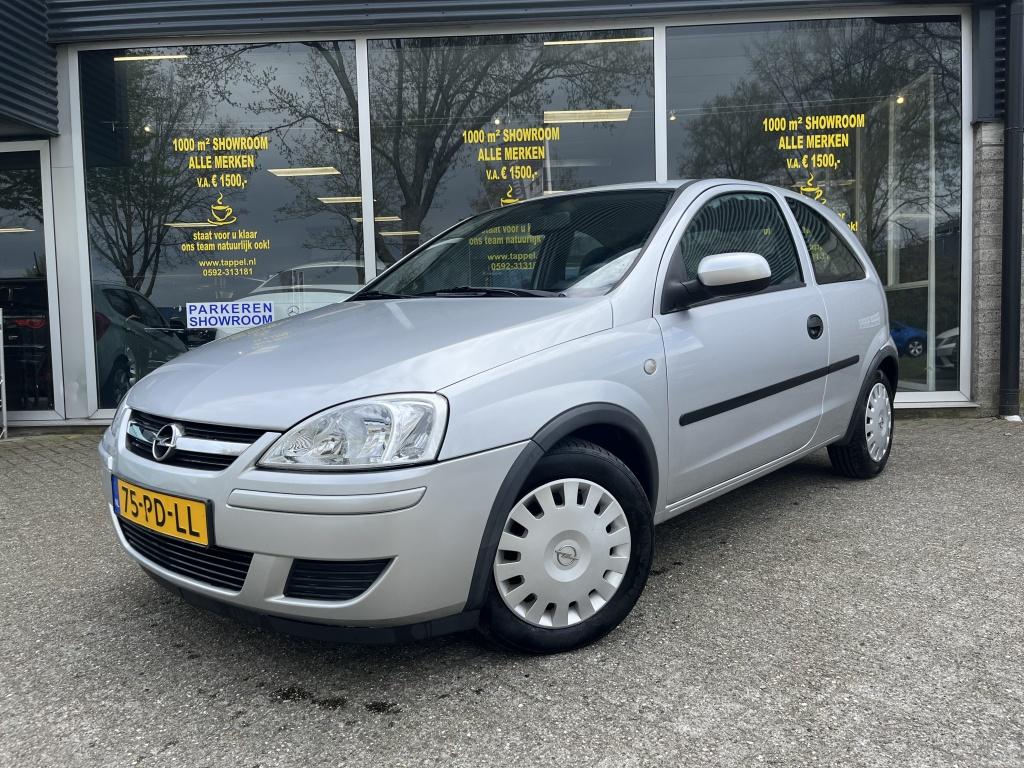 Opel Corsa 1.2-16V Enjoy Super netjes Airco/automaat, Auto's, Automaat, 450 kg, 31 €/maand, Origineel Nederlands