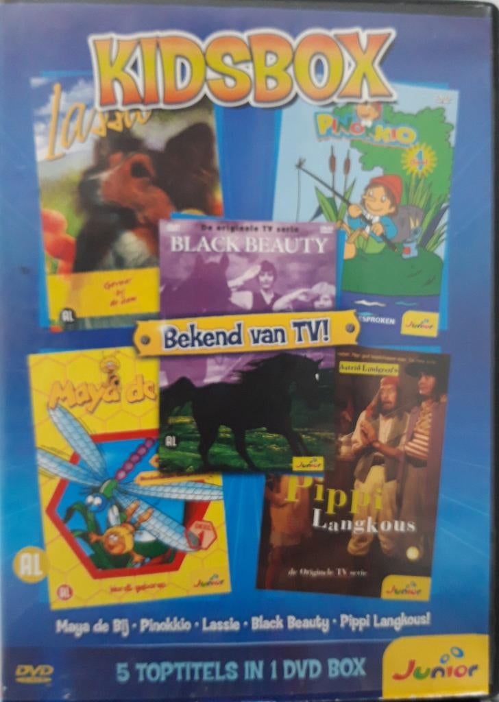Pippi Langkous Black Beauty Maya De Bij Lassie Pinokkio, Alle leeftijden, Ophalen of Verzenden, Gebruikt