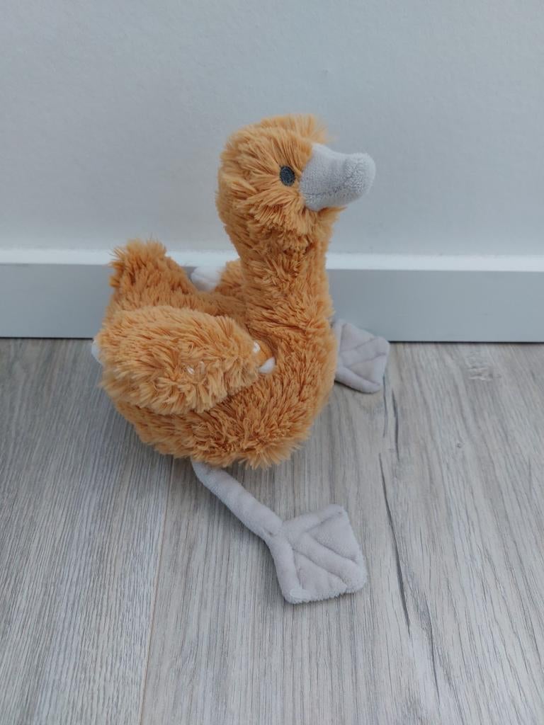 Knuffel happy horse eend twine Oranje L405, Ophalen of Verzenden, Zo goed als nieuw, Eend