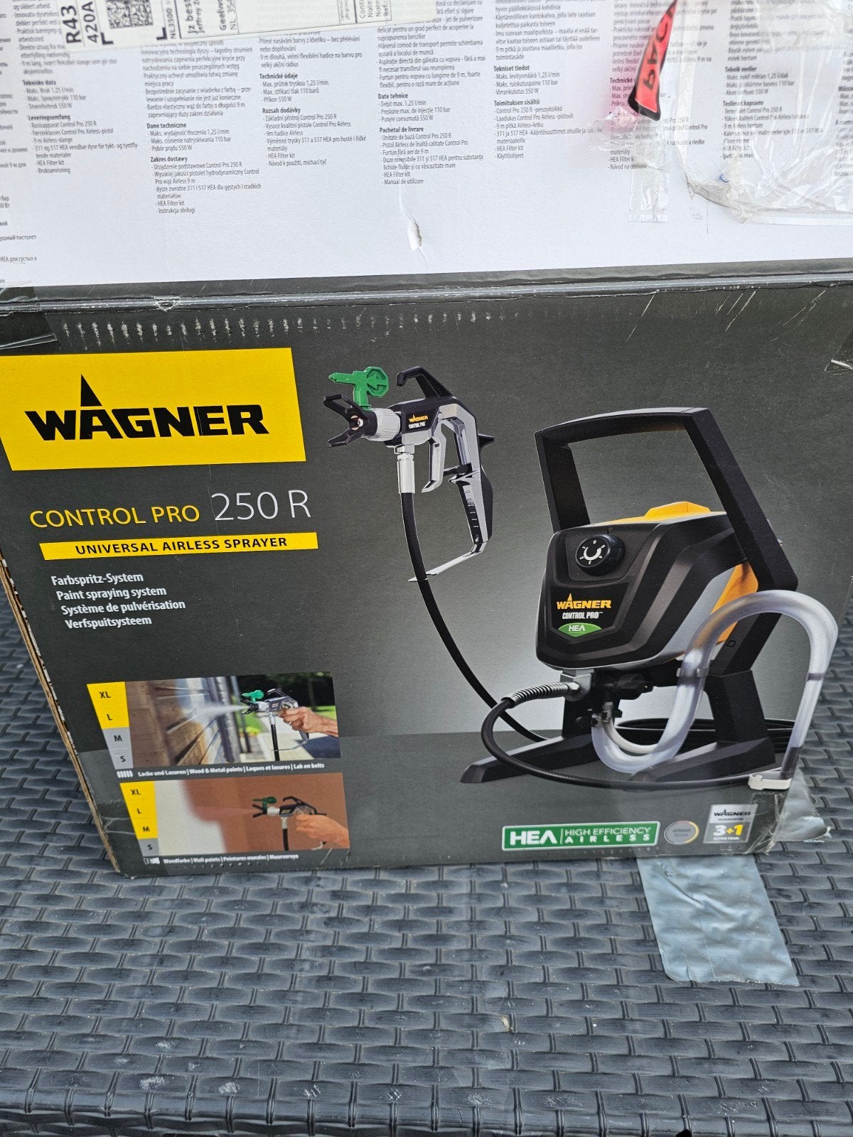 verfspuit wagner control pro 250 R, Ophalen, Gebruikt, Verfspuit of Verfpomp