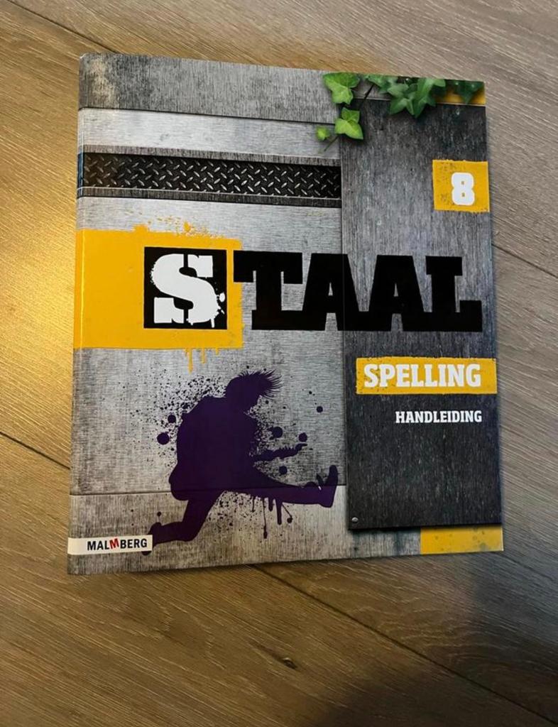 Staal spelling handleiding groep 8, Boeken, Schoolboeken, Ophalen of Verzenden, Zo goed als nieuw, Overige niveaus, Nederlands