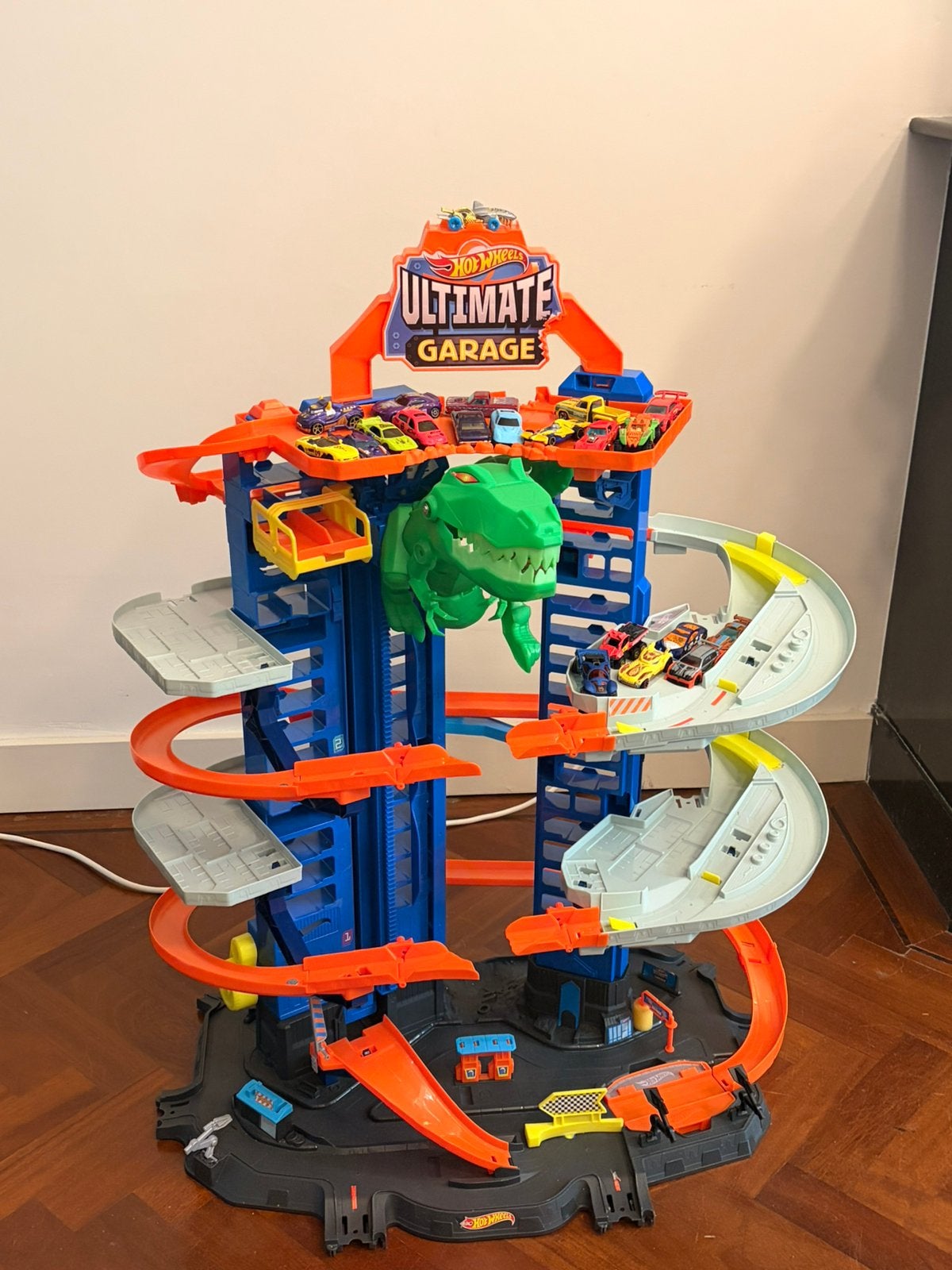 Hotwheels ultimate garage, Kinderen en Baby's, Ophalen, Hot Wheels, Handmatig, Racebaan