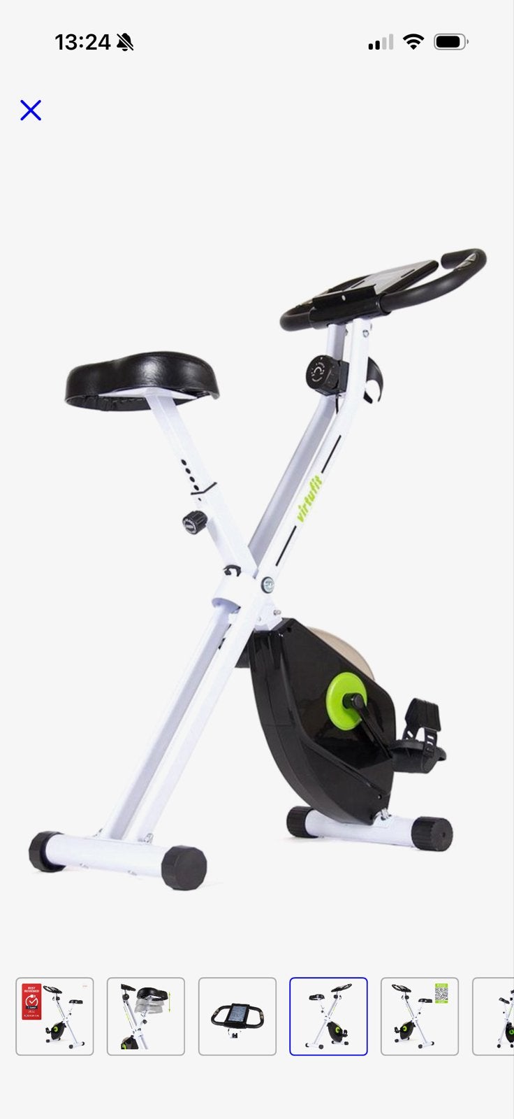 VirtuFit Hometrainer, Ophalen, Gebruikt, Metaal, Benen