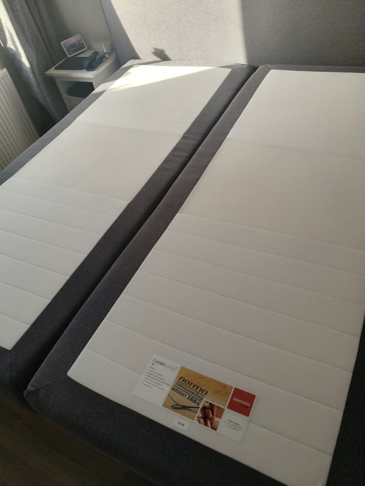 Norma Combispring Matrassen (2x 90x210) Als nieuw, Ophalen, 90 cm, Eenpersoons, 210 cm
