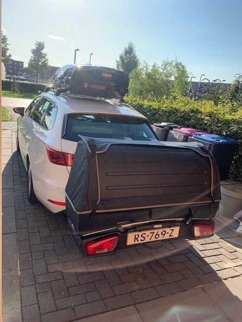 Trekhaakkoffer Thule Backspace (te huur), Auto diversen, Bagagerekken, Ophalen, Zo goed als nieuw