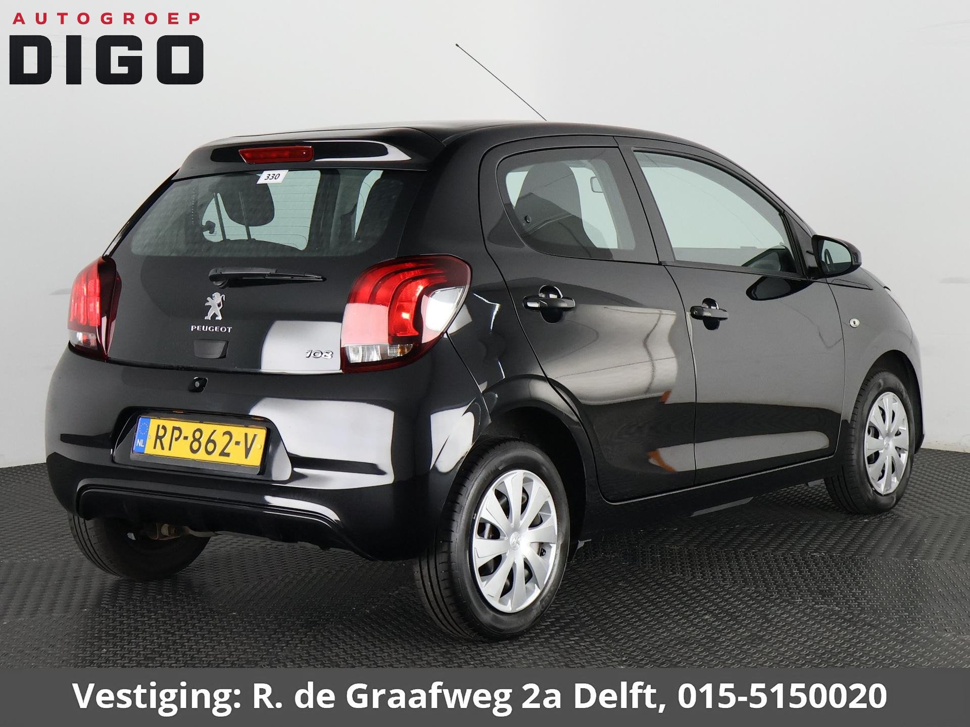 Peugeot 108 1.0 e-VTi Active | Android scherm | Google Navig, Voorwielaandrijving, Stof, Gebruikt, 4 stoelen