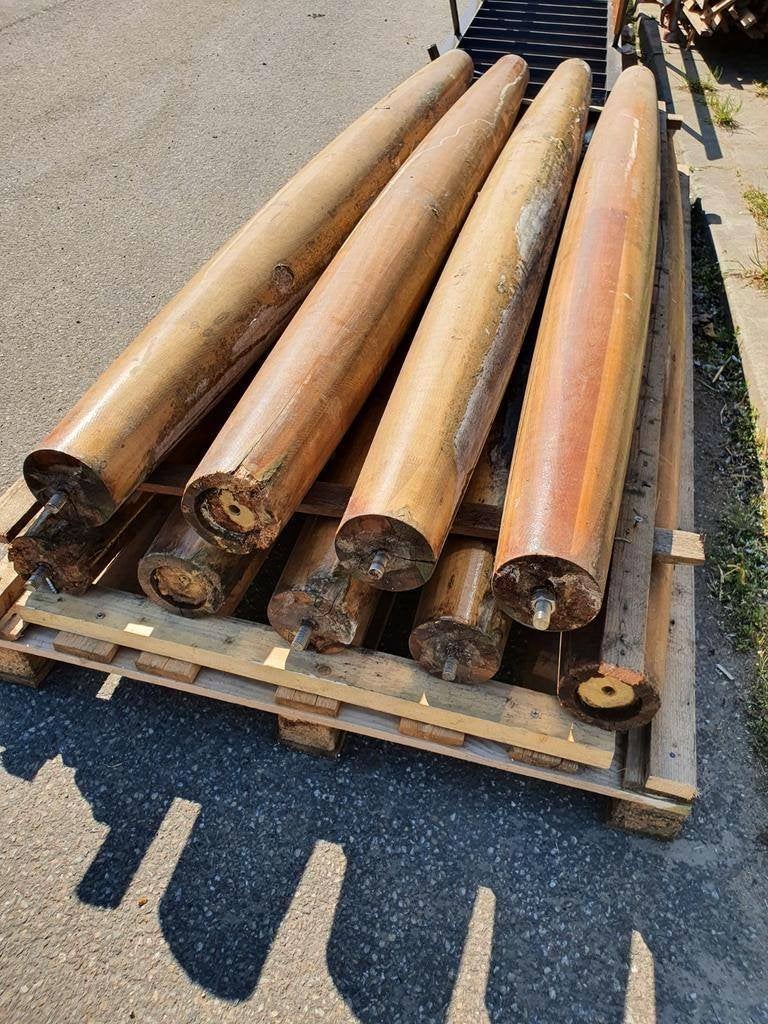 Hardhouten gelamineerde kegels staanders ( 091 ), Ophalen, Gebruikt, 250 cm of meer, Palen