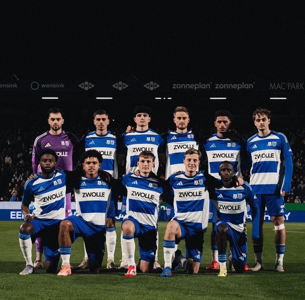 Jasper schendelaar Match worn zwolle matchday, Sport en Fitness, Ophalen, Zo goed als nieuw, Shirt