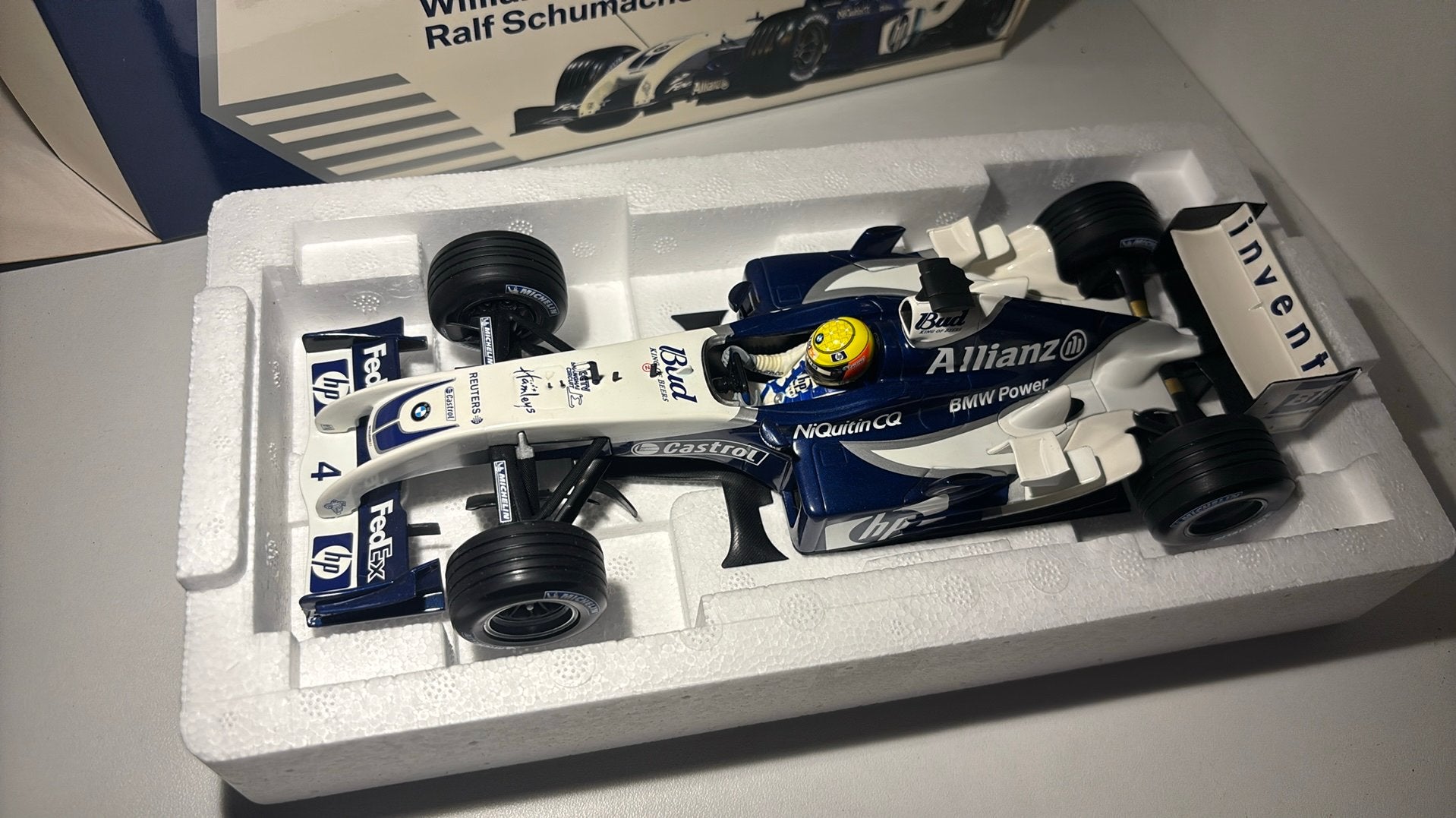 F1 williams bmw fw26 ralf Schumacher minichamps 1.18, Ophalen of Verzenden, MiniChamps, A, A