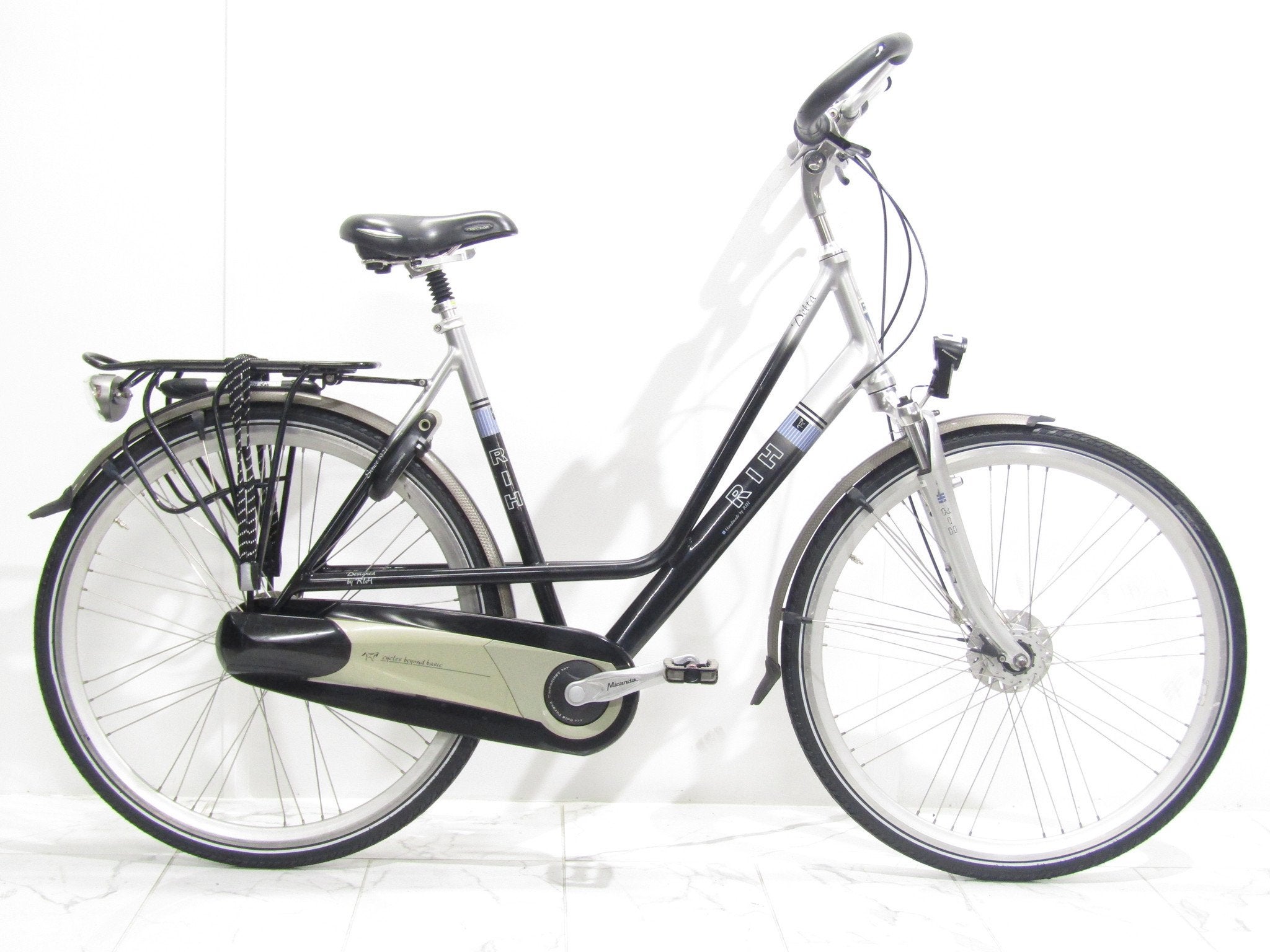 Rih Delta blauw dames 58cm 28inch, 56 cm of meer, Gebruikt, Overige merken, Versnellingen