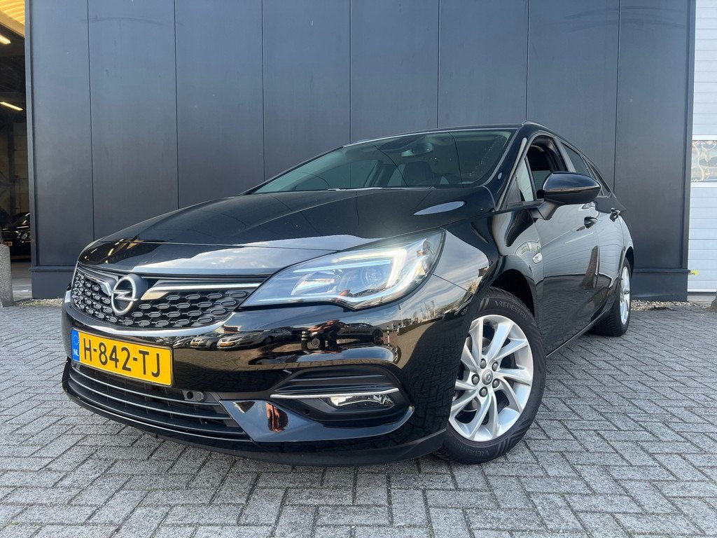 Opel Astra Sports Tourer 1.2 Bj 2020 Navi/Lmv/Nap/J.l.GrOnde, Auto's, Voorwielaandrijving, Euro 6, 1199 cc, Zwart