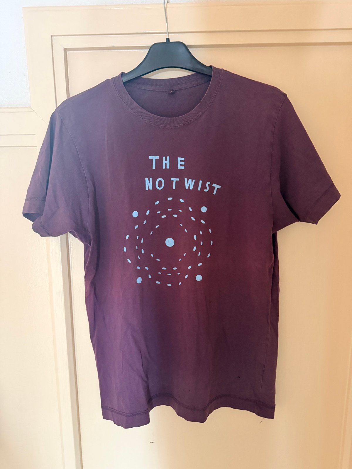 Origineel vintage The Notwist shirt (Maat S), Kleding | Dames, Ophalen, Paars, Korte mouw, Maat 36 (S)